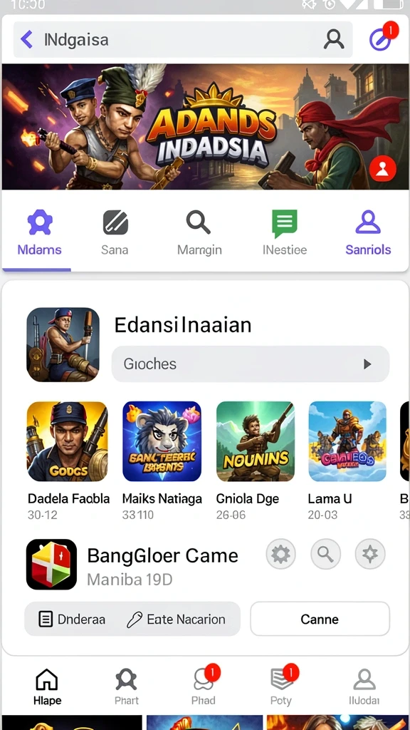 Tangkapan layar dari mode multiplayer dengan teman.