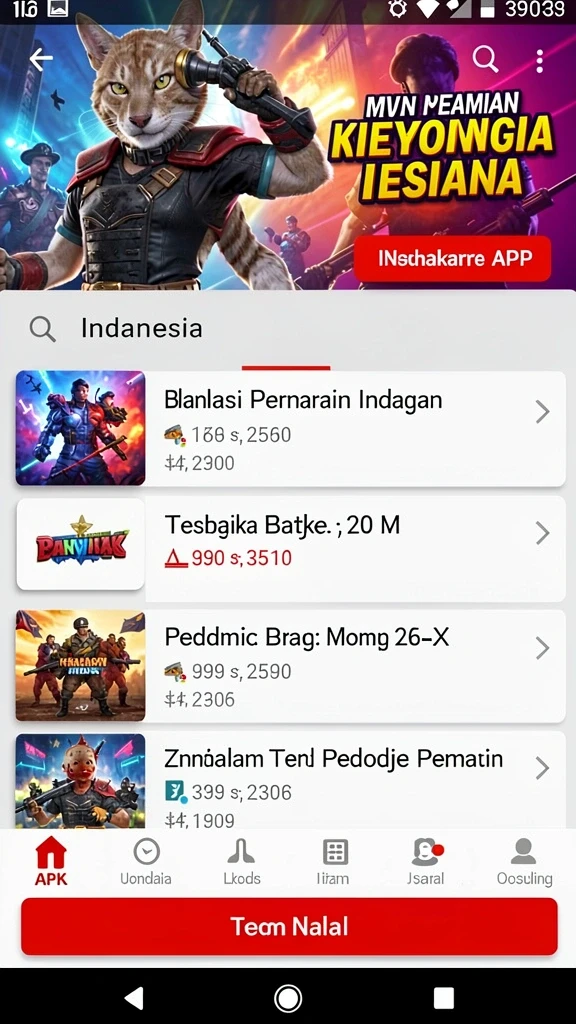 Level menantang yang menguji strategi pemain.