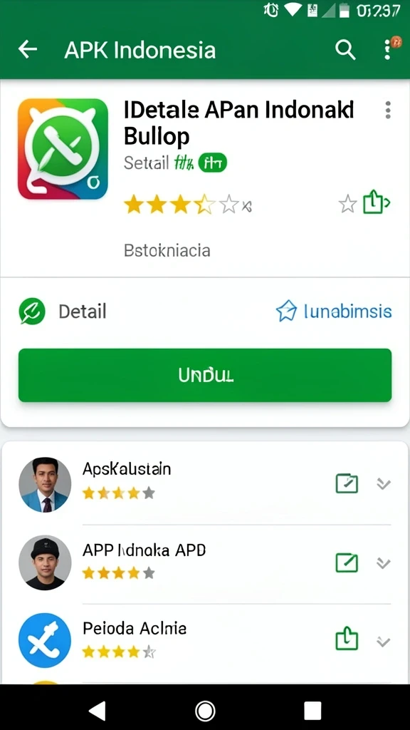 Tampilan antarmuka yang sederhana dan intuitif.