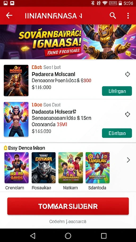 Misi yang bervariasi dan penuh tantangan.