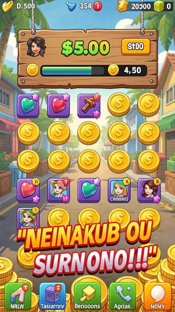 Screenshot ini menunjukkan grafis menawan dalam permainan.