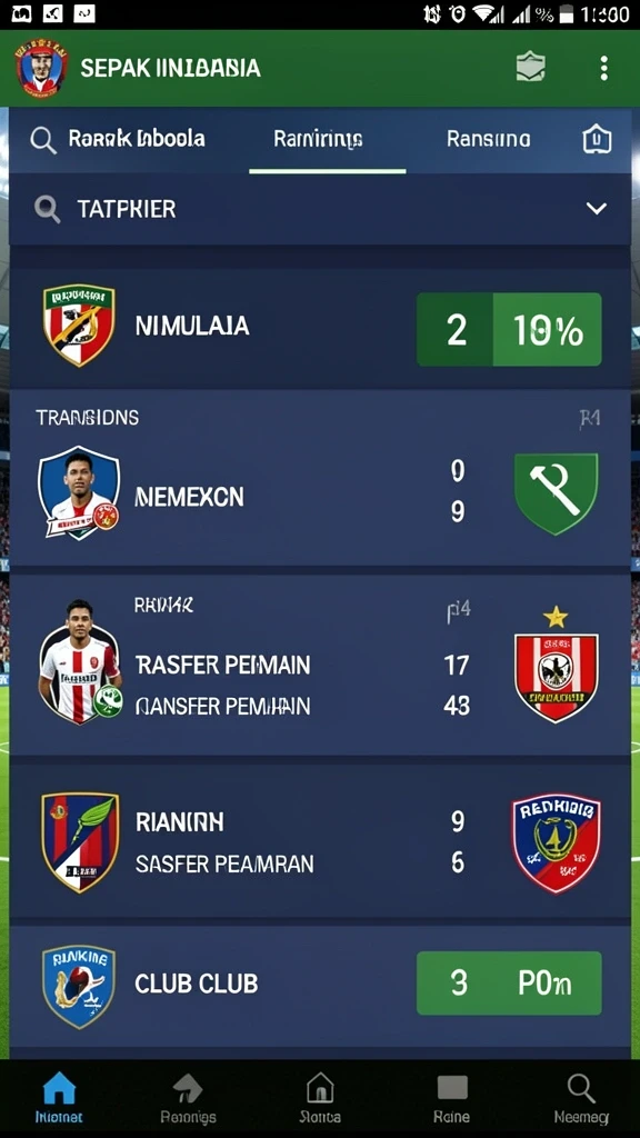 Hadiah menarik untuk setiap kemenangan yang diraih.