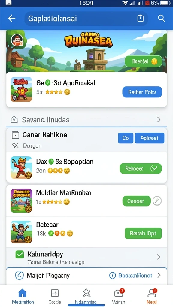 Fitur live casino dengan interaksi langsung dengan dealer.
