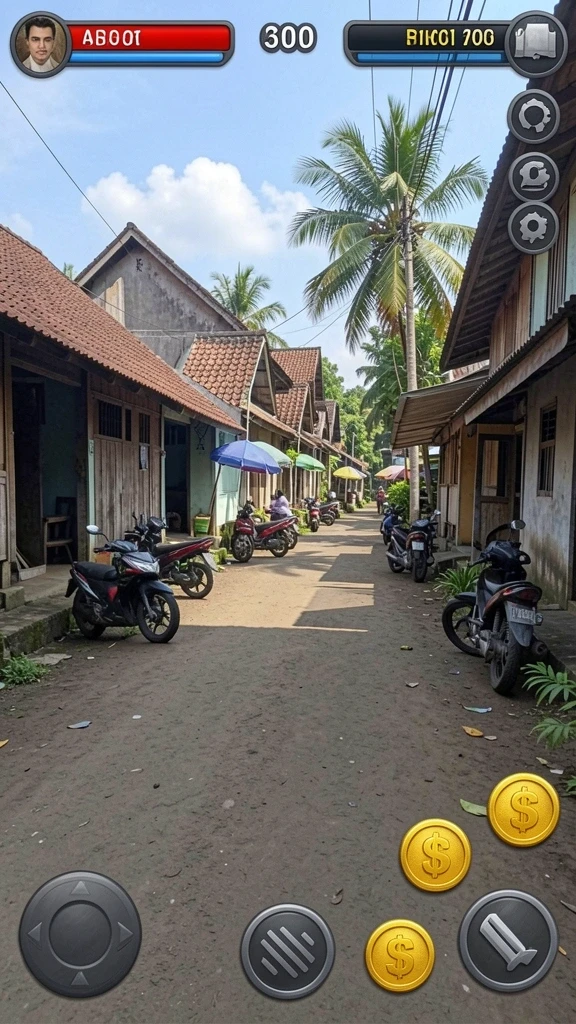 Tampilan grafis yang memukau dan warna yang cerah.