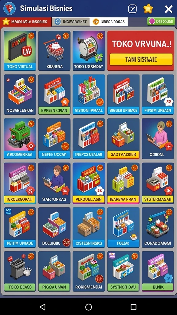Tampilan antarmuka yang menarik dan user-friendly.