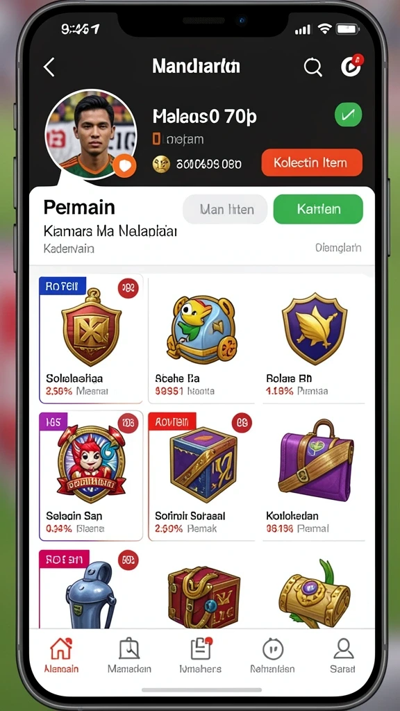 Tampilan antarmuka DUREN777 yang user-friendly.
