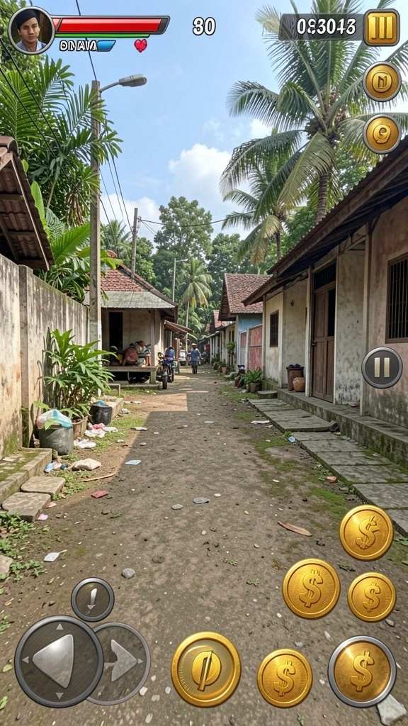 Mode multiplayer yang menambah keseruan bermain.