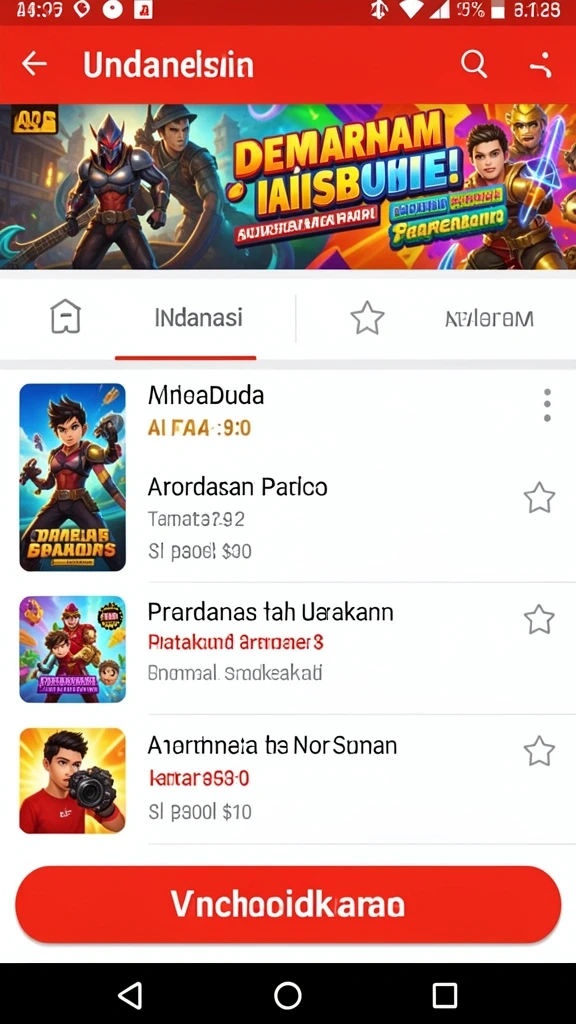 Tampilan karakter yang dapat disesuaikan.
