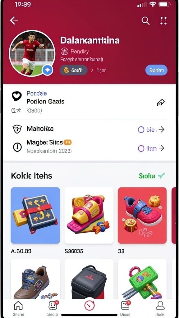 Karakter-karakter unik yang bisa dipilih untuk bermain.