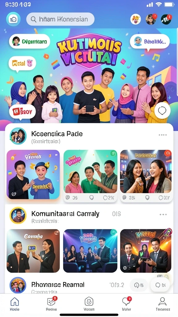 Beragam karakter dengan kemampuan unik untuk dipilih.
