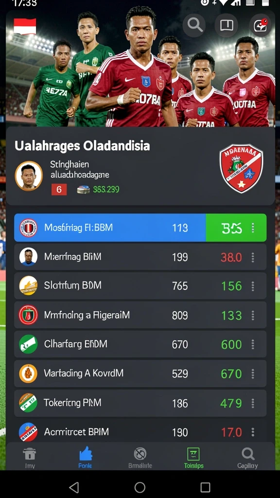 Tampilan awal yang menarik dan interaktif.