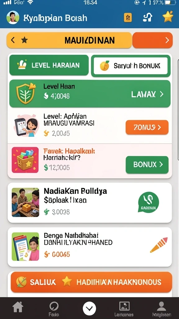 Beragam pilihan tema slot yang seru.