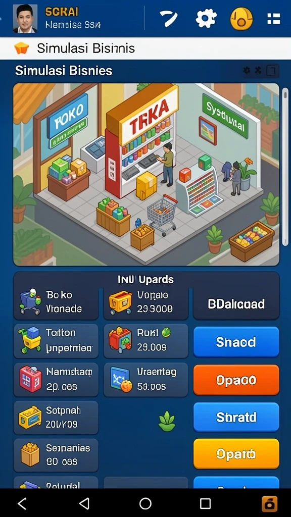 Tantangan level yang menguji strategi dan kecerdasan pemain.