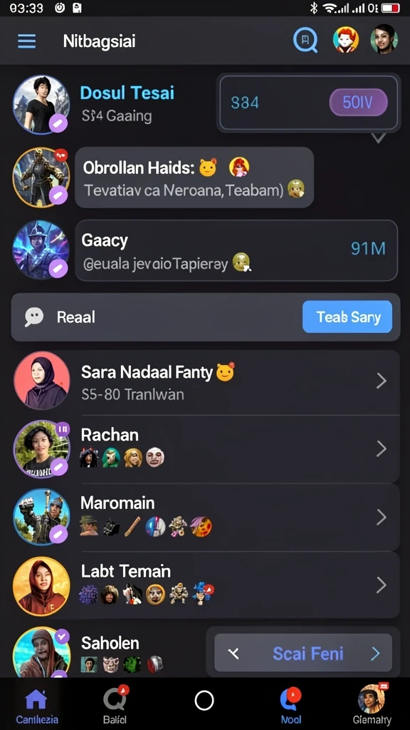 Tampilan antarmuka yang menarik dan user-friendly.