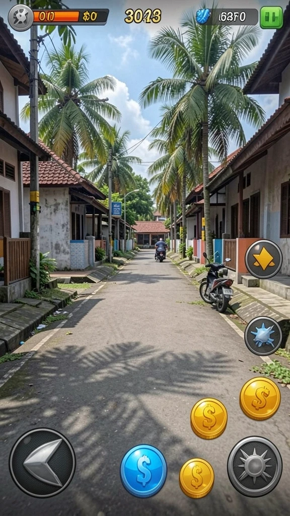Beragam level dengan tingkat kesulitan berbeda.