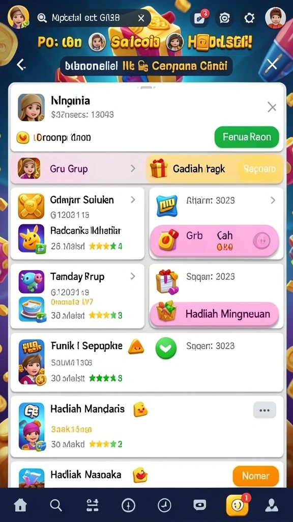Tampilan utama game LANGIT99 yang menarik.