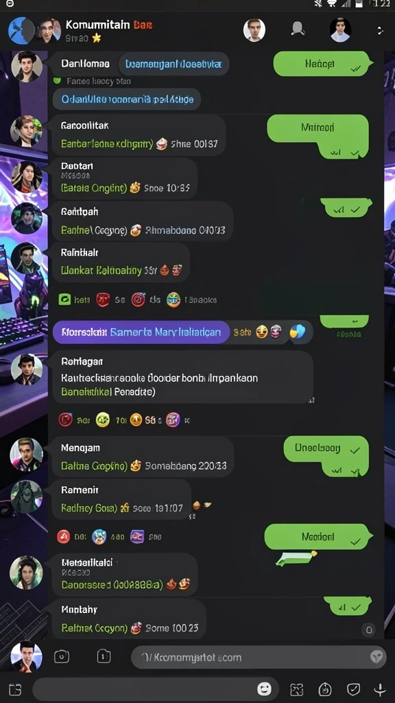 Tantangan menarik di setiap level.