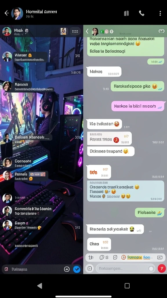 Tampilan antarmuka yang ramah pengguna.