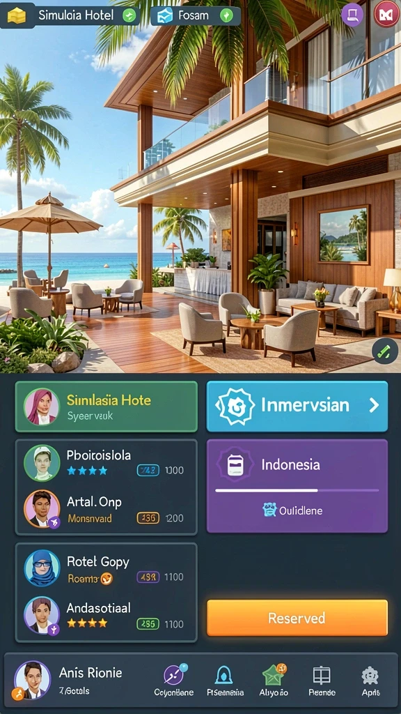 Tampilan antarmuka game MPO76 yang menarik.