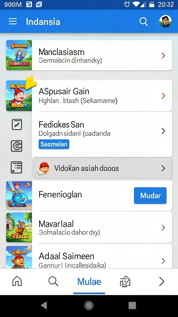 Tampilan antarmuka yang menarik dan mudah digunakan.