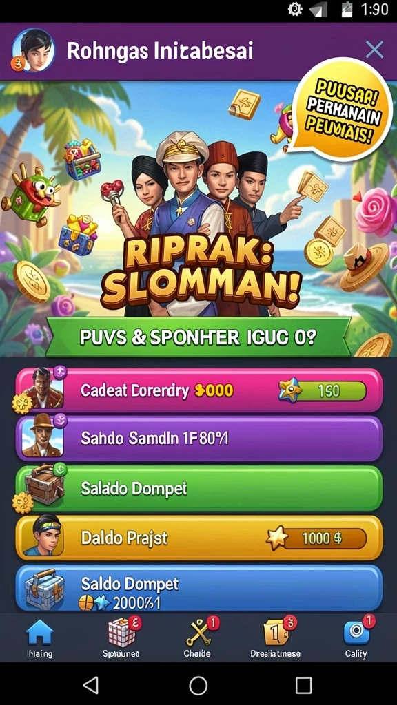 Karakter unik dengan skill yang berbeda-beda.