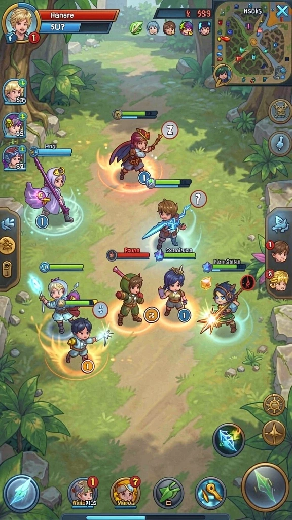 Tangkapan layar menampilkan mode multiplayer yang seru.