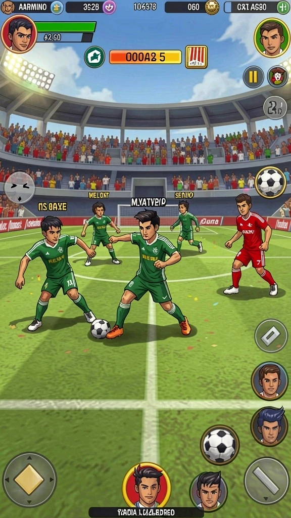 Mode multiplayer yang memungkinkan tantangan seru.