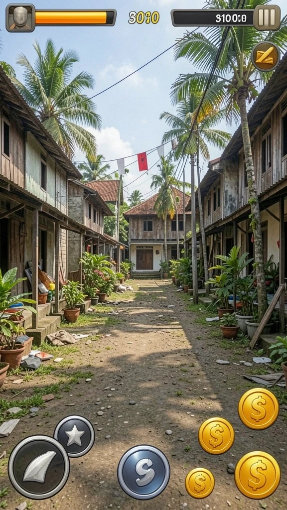 Screenshot menyoroti tantangan yang harus dihadapi oleh pemain.