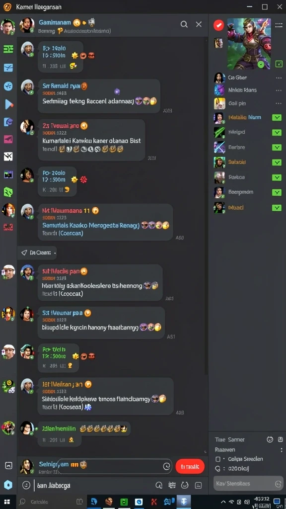 Tangkapan layar menunjukkan mode multiplayer seru dengan teman.