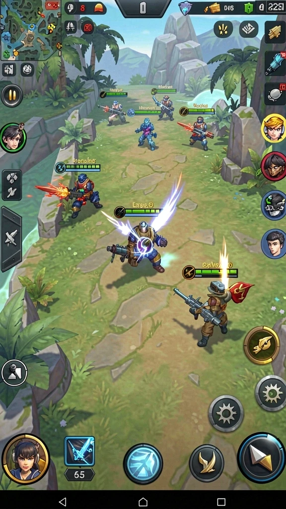 Tangkapan layar menggambarkan fitur multiplayer yang seru.