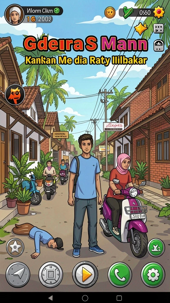 Gameplay yang seru dengan berbagai tantangan baru.