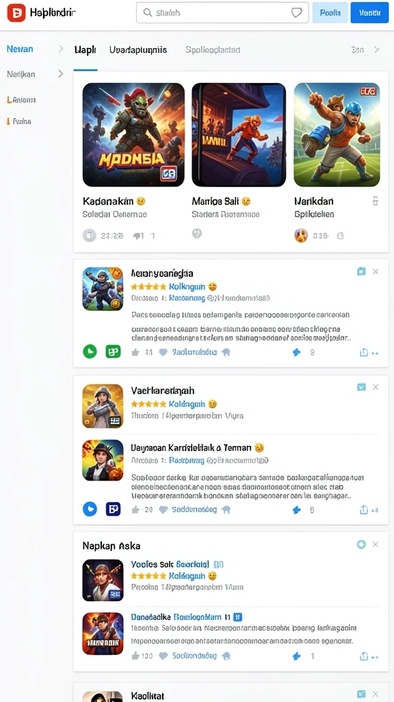 Gambar menunjukkan karakter utama di level yang menantang.