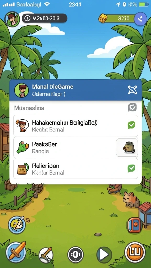 Tampilan grafis yang menakjubkan dan penuh warna.