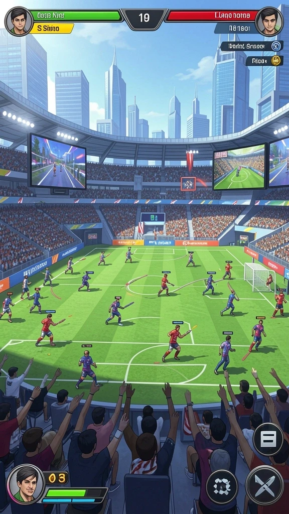 Fitur multiplayer yang mendebarkan dan interaktif.