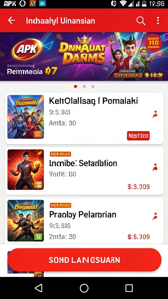 Tampilan awal aplikasi WIN4D yang menarik.