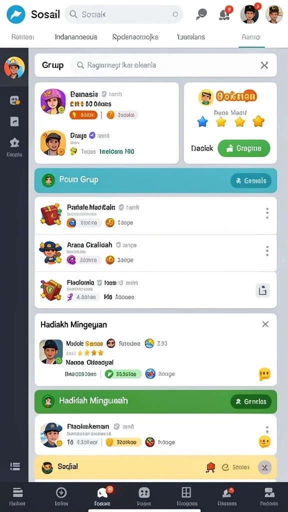 Screenshot memperlihatkan momen seru dalam mode multiplayer.