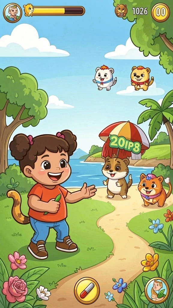 Tangkapan layar menampilkan grafis yang menakjubkan dalam game.
