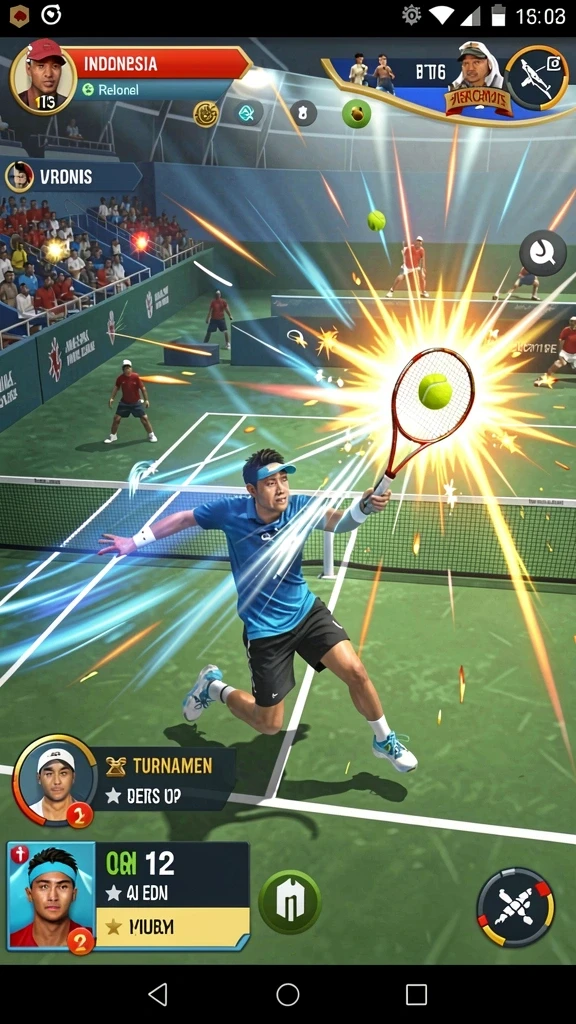 Screenshot menunjukkan fitur multiplayer yang seru.