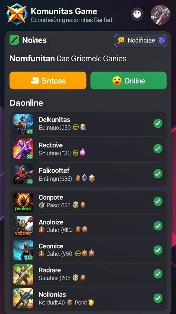 Gambar karakter yang siap untuk pertempuran.